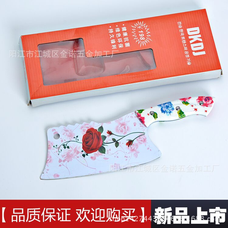 廠傢直銷百年薔薇一枝花薔薇單刀禮品刀展銷會產品禮品刀批發・進口・工廠・代買・代購