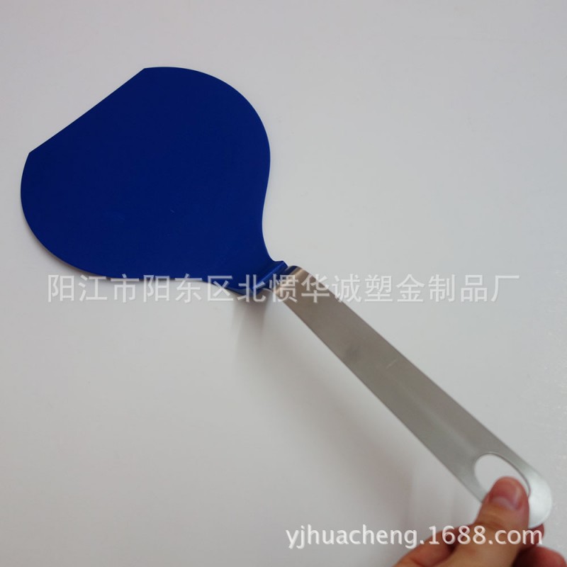 廠傢直銷不銹鋼手柄尼龍蛋鏟  薄餅鏟批發・進口・工廠・代買・代購