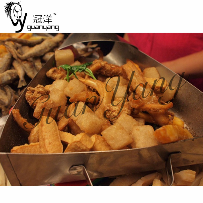 三角薯條盆鹽酥雞鬥 臺灣雞排專用裝袋盆 調料鬥 三角鏟 雞杓批發・進口・工廠・代買・代購