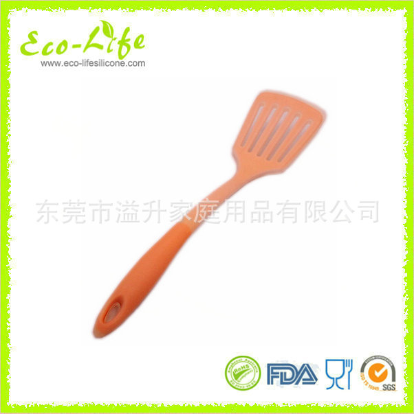 矽膠不黏鍋食品專用方鏟漏鏟牛排鏟  漏鏟 一體矽膠廚具工廠,批發,進口,代購