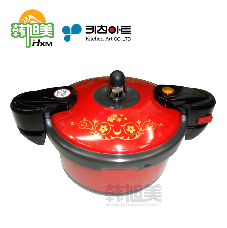 韓國正品 Kitchen-art紅色壓力鍋 高壓鍋 鍋具批發・進口・工廠・代買・代購