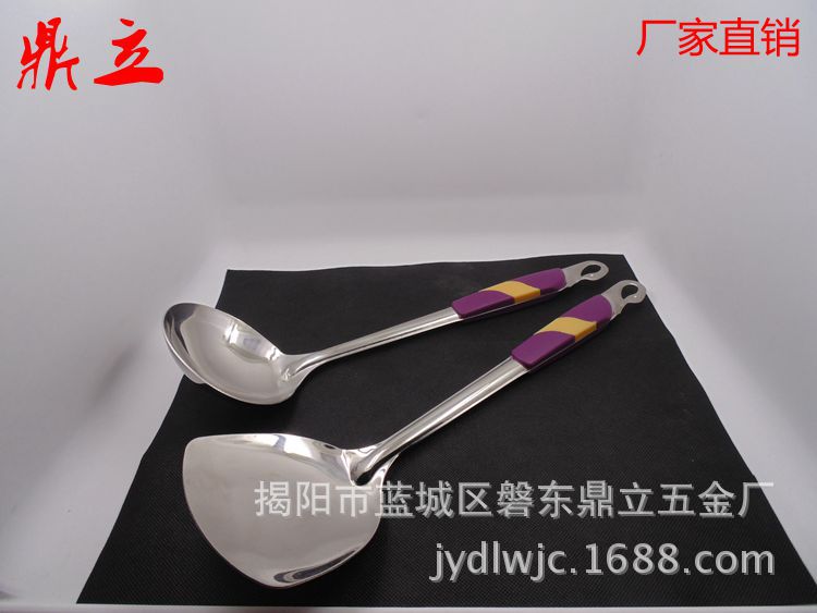 鍋鏟  不銹鋼塑料柄廚具  塑料廚房鏟工廠,批發,進口,代購