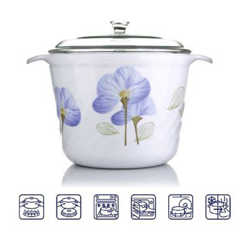 品牌禮品蒸鍋 玻璃鍋 通用鍋 廚房用具時尚禮品鍋 艾麗斯波紋鍋批發・進口・工廠・代買・代購