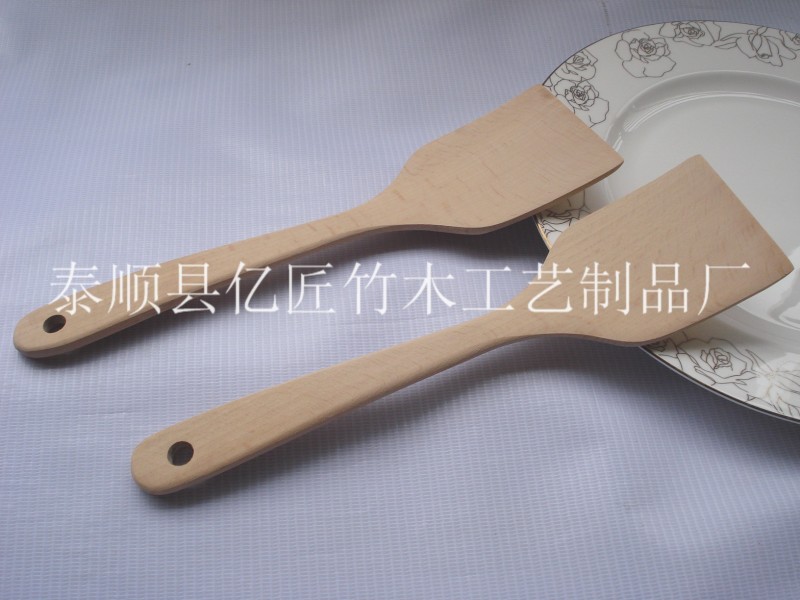 天然無漆優質櫸木中方鏟 中菜鏟 出口品質小方鏟 27.5*7CM批發・進口・工廠・代買・代購