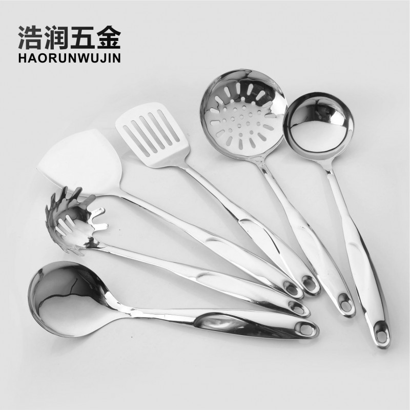 廠傢直銷不銹鋼廚具套裝 廚房鍋鏟六件套 天貓淘寶禮品爆款批發・進口・工廠・代買・代購