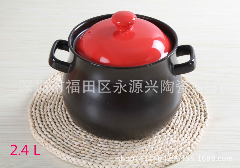 傢用陶瓷餐具奶鍋套裝 明火燒韓式陶瓷砂鍋套裝 可進微波爐石鍋煲批發・進口・工廠・代買・代購