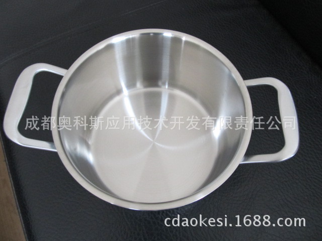 直銷火鍋店用品一人一口不銹鋼小圓鍋火鍋工廠,批發,進口,代購