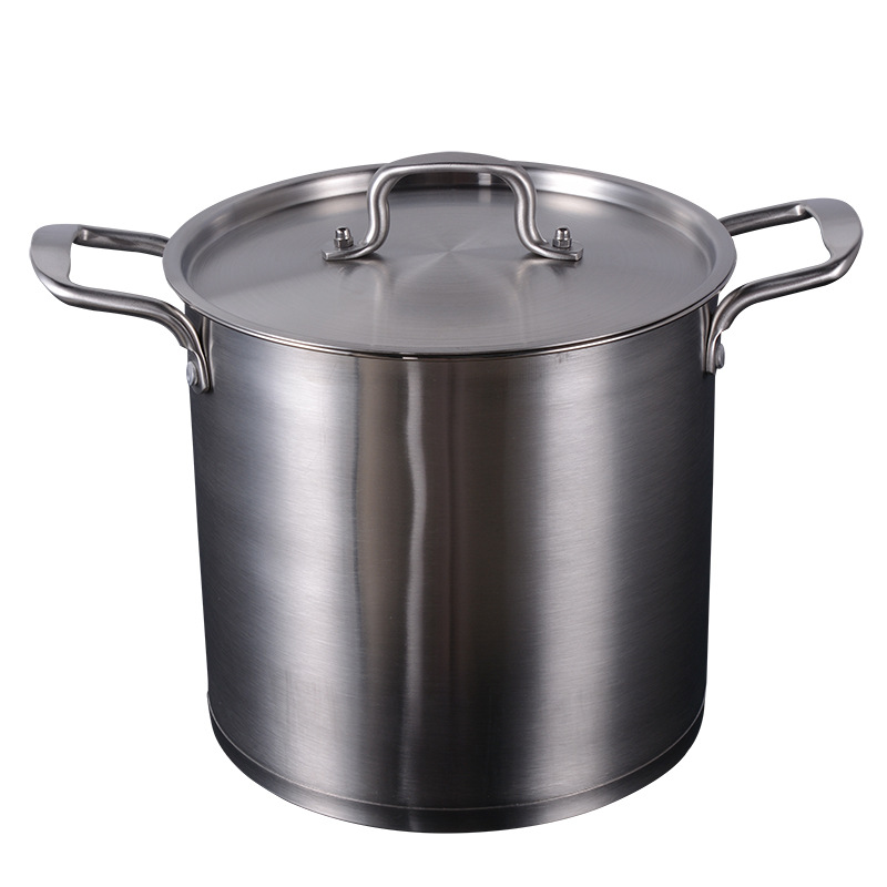 湯鍋 304不銹鋼湯鍋復底加厚 電磁爐通用雙耳燉鍋 批發鍋具廚具批發・進口・工廠・代買・代購
