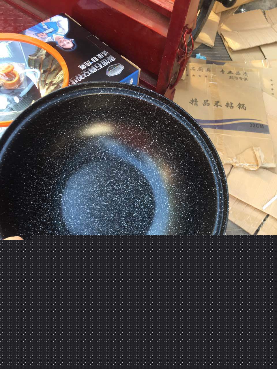 2016微商爆款一件代發韓國神奇不黏綠色環保實用炒鍋麥飯石鍋工廠,批發,進口,代購