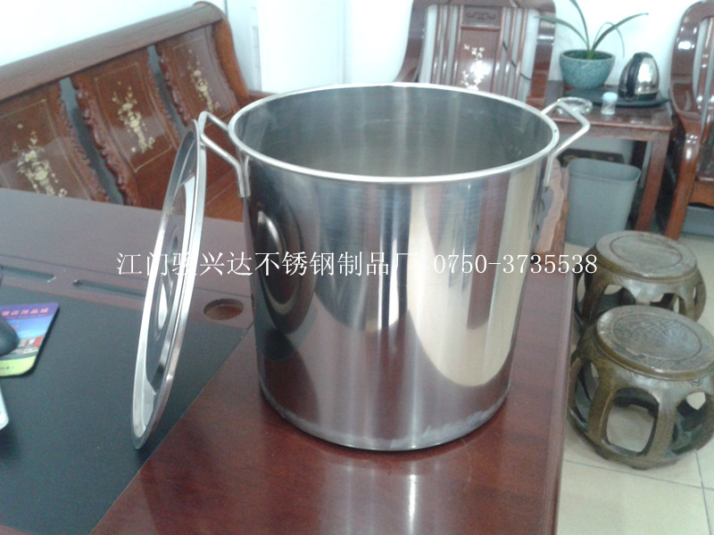 商用0.7不銹鋼斜身湯桶帶蓋 水桶  圓桶不銹鋼斜身湯桶可疊湯桶批發・進口・工廠・代買・代購