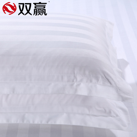 酒店佈草賓館床品床上用品公司枕套枕頭皮緞條全棉廠傢定製批發批發・進口・工廠・代買・代購