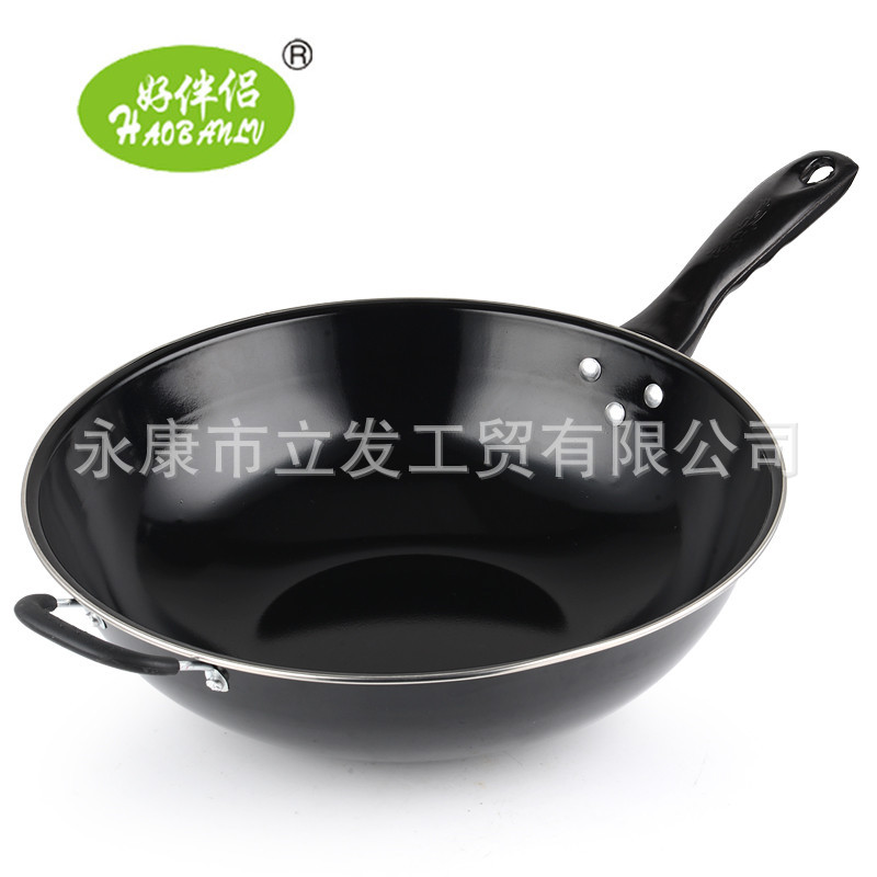 新品上市 經濟單鍋 搪瓷鍋 不銹 炒鍋 炒鍋批發廠傢直銷 品質保證批發・進口・工廠・代買・代購