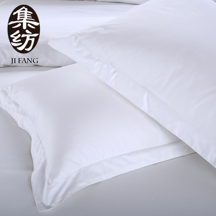 集紡星級酒店床上用品 佈草 賓館四件套 枕套 廠傢直銷工廠,批發,進口,代購