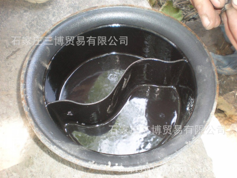 鑄鐵鍋鴛鴦火鍋鑄鐵琺瑯平底火鍋cast iron cookware批發・進口・工廠・代買・代購