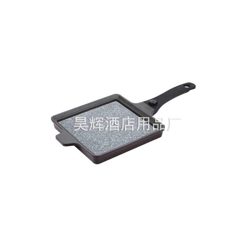 韓式石烤盤方形烤肉燒烤盤烤肉鍋 便攜戶外燒烤鋁合金煎鍋 批發批發・進口・工廠・代買・代購
