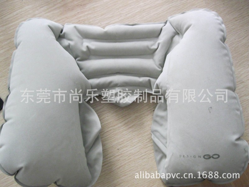 【銷售】吹氣條紋旅行枕.PVC吹氣旅行枕工廠,批發,進口,代購