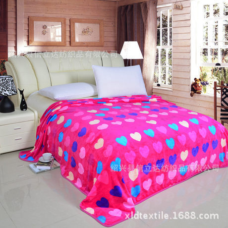 廠傢供應 雙麵法蘭絨毯 珊瑚絨毯床單 時尚休閒雙人毯可批發工廠,批發,進口,代購