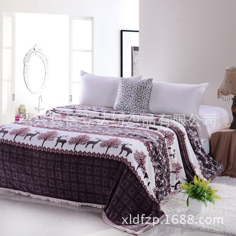 珊瑚絨毯子法蘭絨毛毯雙人床單法萊絨休閒毯子 保暖超柔 空調毯工廠,批發,進口,代購