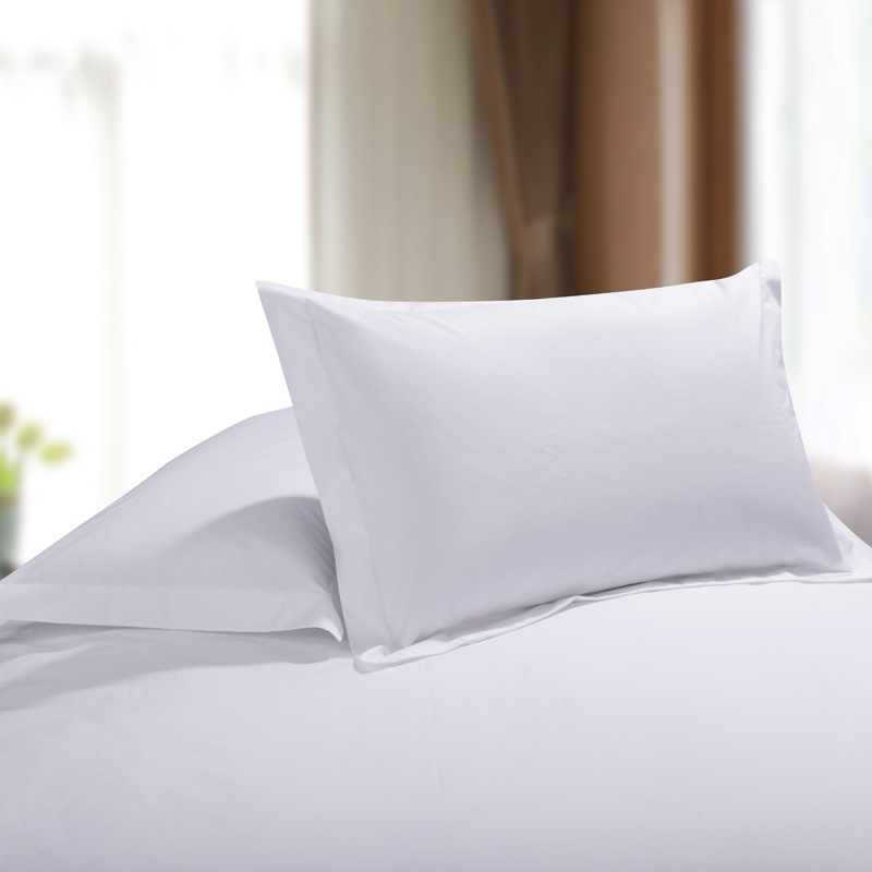五星級酒店平紋白枕套 純棉加密 賓館床上用品單品 傢居用品特價批發・進口・工廠・代買・代購