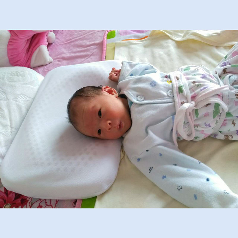 睡仙匠天然乳膠矯正枕0-2周歲寶寶乳膠嬰兒定型枕防蟎蟲抗菌枕芯工廠,批發,進口,代購