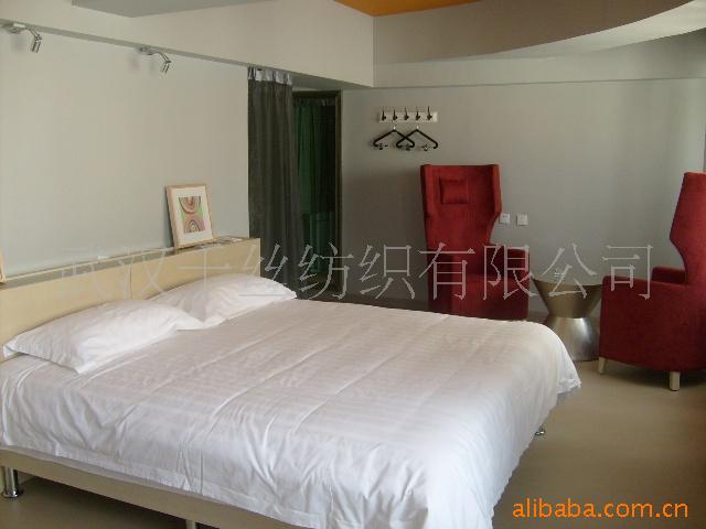 批發供應火車上用漂白緞條床上用品工廠,批發,進口,代購