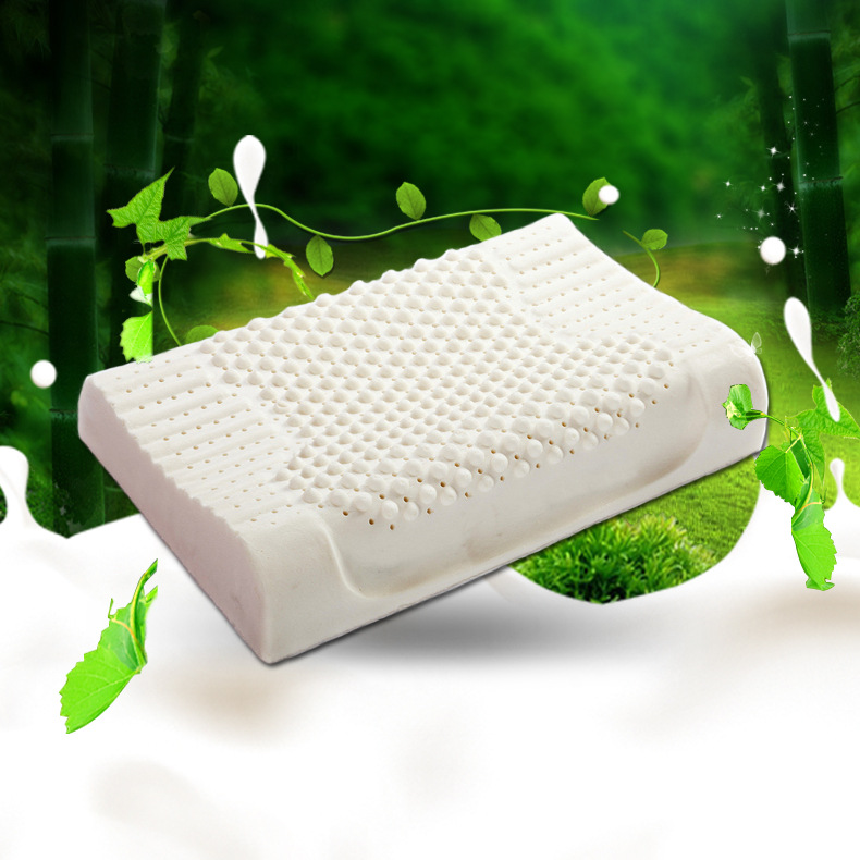 泰國天然乳膠枕護頸枕記憶枕頸椎枕枕芯成人橡膠枕保健枕頭工廠,批發,進口,代購