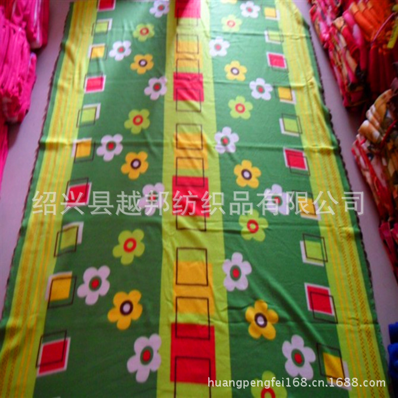 廠傢直銷 印花剪毛絨毛毯 越邦紡織 全滌雙麵絨工廠,批發,進口,代購