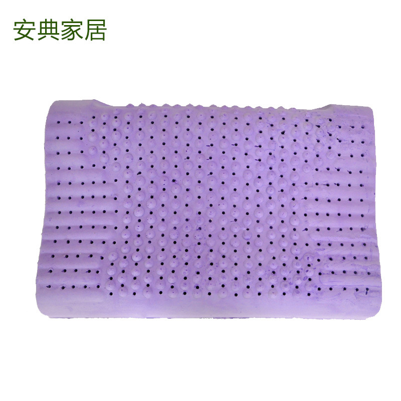天然乳膠枕芯保健枕 緩解頸椎壓力 失眠助眠安神薰衣草乳膠枕工廠,批發,進口,代購