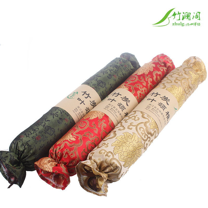 竹炭頸椎枕頭批發 竹炭枕保健枕護頸枕 茶葉茶梗糖果枕圓形枕抱枕批發・進口・工廠・代買・代購