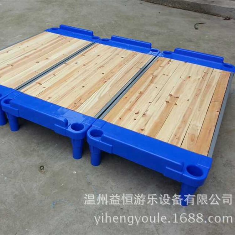 兒童平鋪床 幼兒園通鋪床 塑料木板床 兒童連身床 統鋪床 塑料床批發・進口・工廠・代買・代購