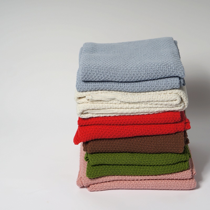 全棉 宜傢風格嬰兒毯純棉兒童空調針織蓋毯 正版線毯披肩批發・進口・工廠・代買・代購