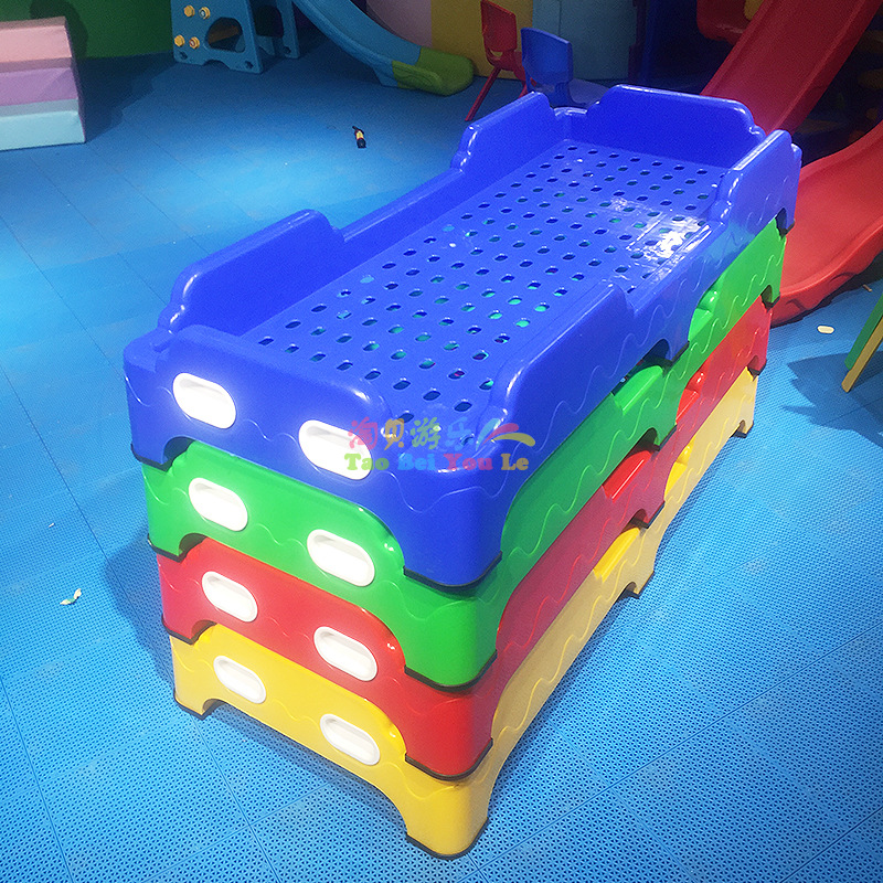 幼兒園專用床幼兒塑料木板床.兒童床幼兒床學生床幼兒園午睡床工廠,批發,進口,代購