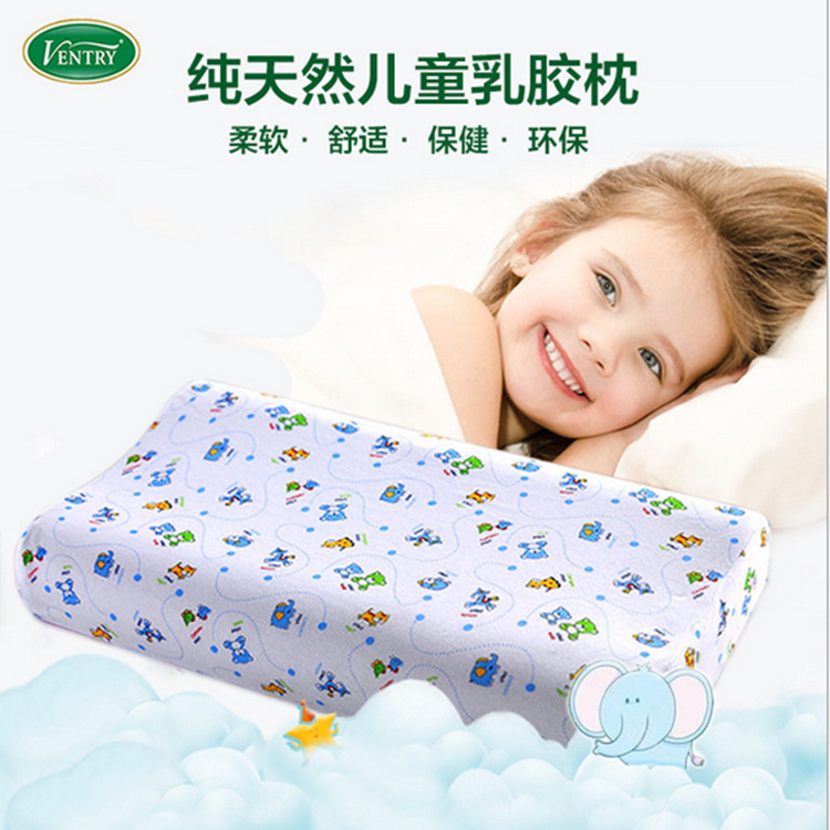 泰國正品直郵ventry碎華兒童乳膠枕全棉卡通學生枕小孩枕一件代發工廠,批發,進口,代購