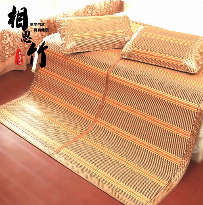夏涼竹席 雙麵折疊竹席 碳化環保 竹炭涼席 雙麵席子批發2015新款批發・進口・工廠・代買・代購
