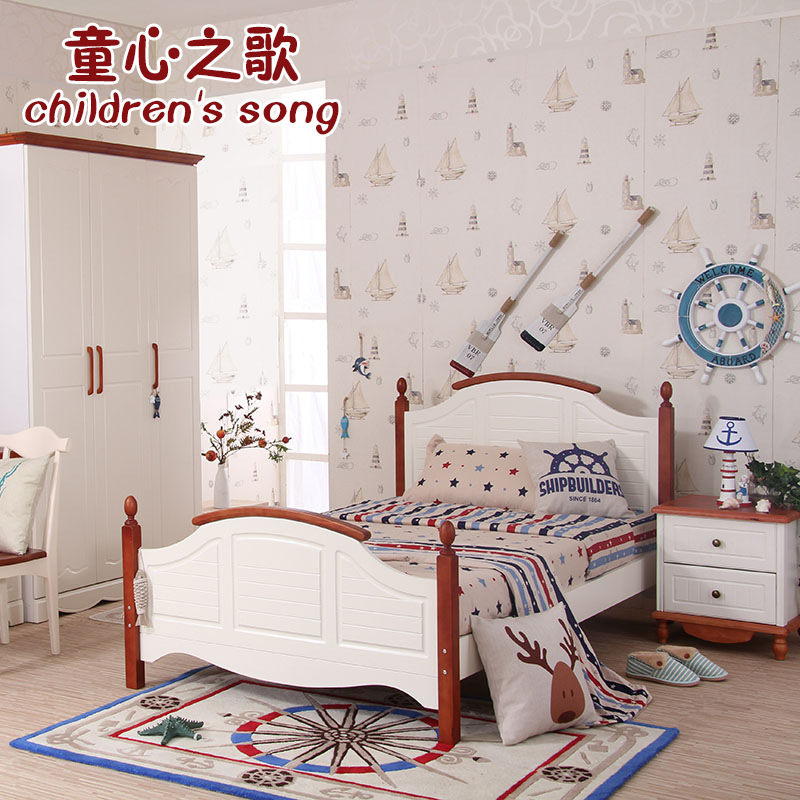 童心之歌田園風格兒童床系列 板木 男孩女孩床 可配套房組合傢具工廠,批發,進口,代購