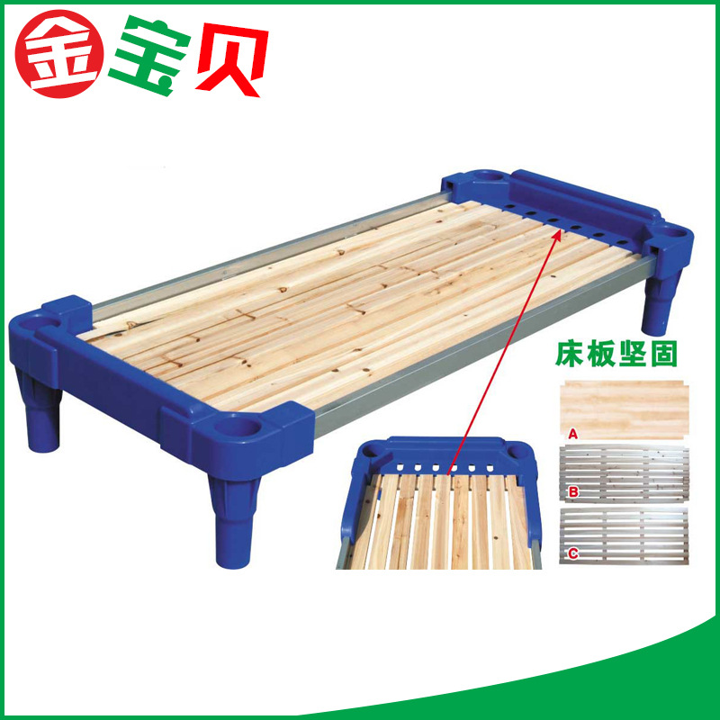 廠傢生產幼兒塑料床 幼兒園專用午睡床兒童床工廠,批發,進口,代購