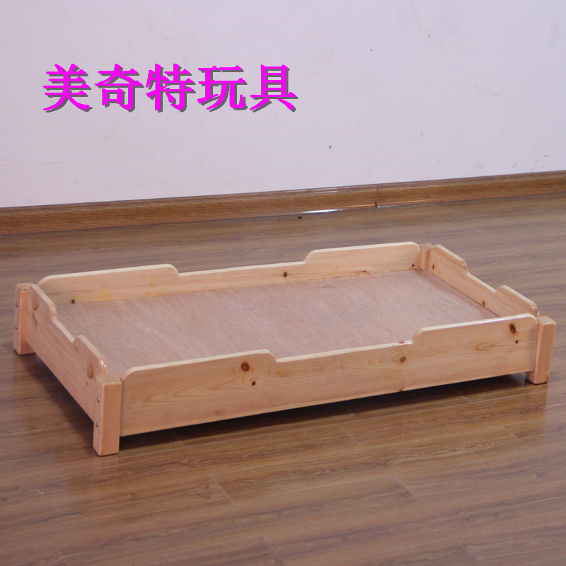 幼兒園專用午睡床兒童單人床寶寶可折疊午休床嬰兒全塑料小床批發工廠,批發,進口,代購