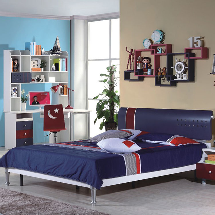 供應批發兒童臥室傢具 現代板式兒童床 1.5米單雙人板式兒童床批發・進口・工廠・代買・代購