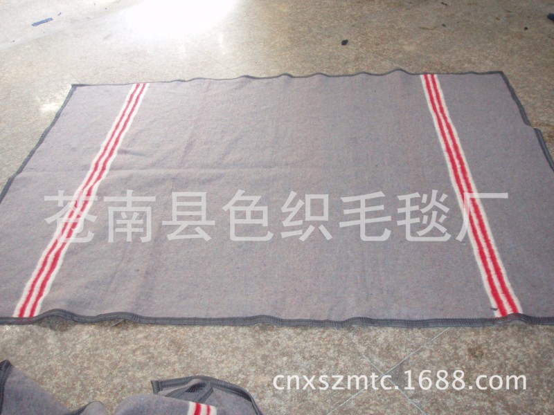 【毛毯工廠】優質出口監獄毛毯，羊毛救災毯（定做）批發・進口・工廠・代買・代購