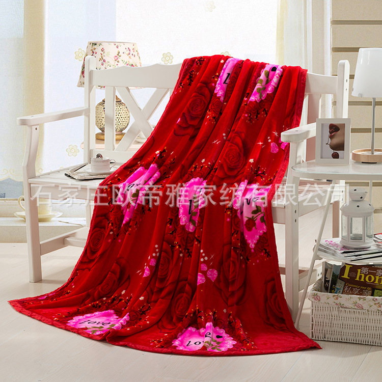 2015新款法萊絨單雙人毛毯空調毯特價 法蘭絨床上用品批發工廠,批發,進口,代購
