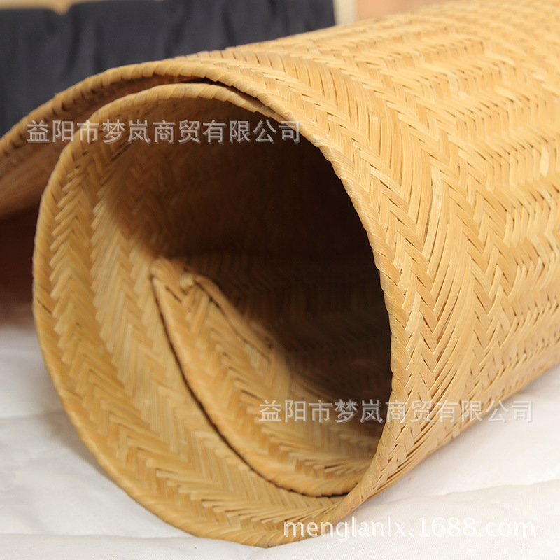 益陽夢嵐夏季純手工水竹涼席工廠,批發,進口,代購