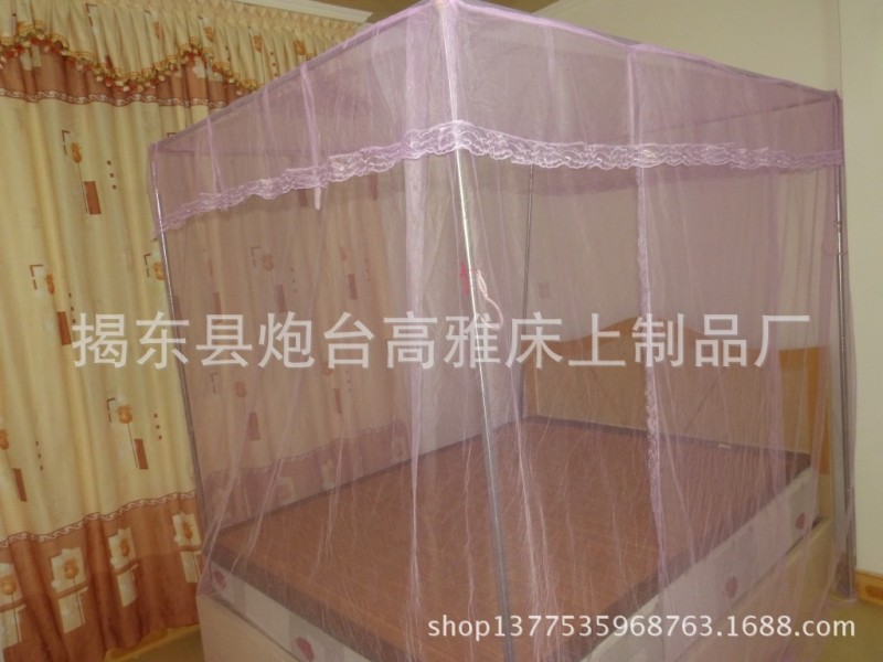 【廠傢直銷】多彩 單門 超密 宮廷 落地  蚊帳  1.2/1.5/1.8批發・進口・工廠・代買・代購