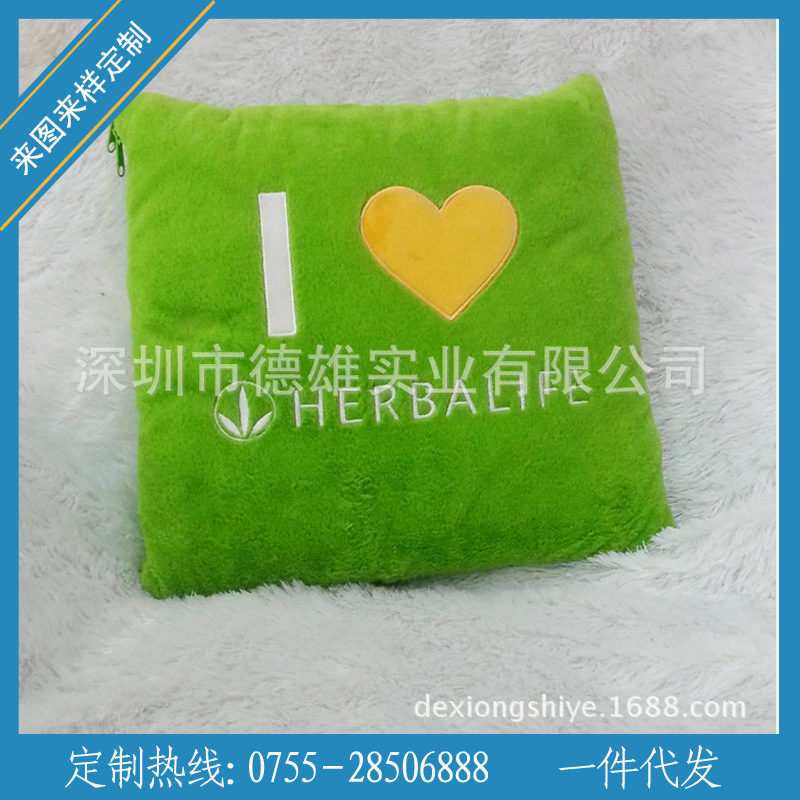毛絨毯子空調被可定製LOGO工廠,批發,進口,代購