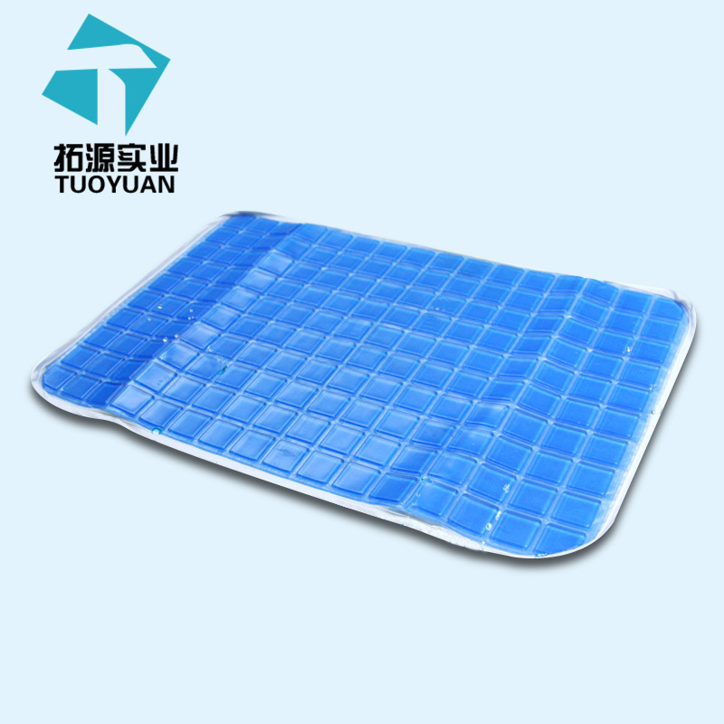 PU按摩發泡凝膠枕頭片  慢回彈冰涼凝膠保健枕頭片 凝膠枕頭廠傢工廠,批發,進口,代購