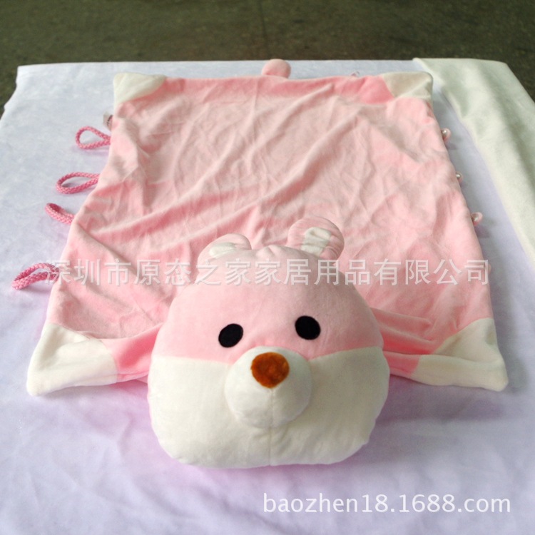 廠傢批發 小兔乳膠枕 卡通粉色創意枕套 來圖來樣定製小兔乳膠枕批發・進口・工廠・代買・代購