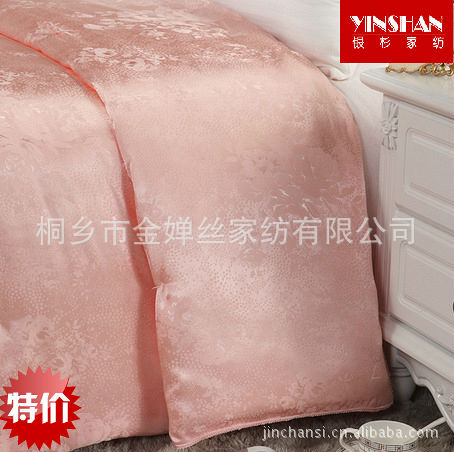金嬋絲旗下銀杉桐鄉純天然100%桑蠶絲被廠傢春秋子母冬被芯二合一批發・進口・工廠・代買・代購