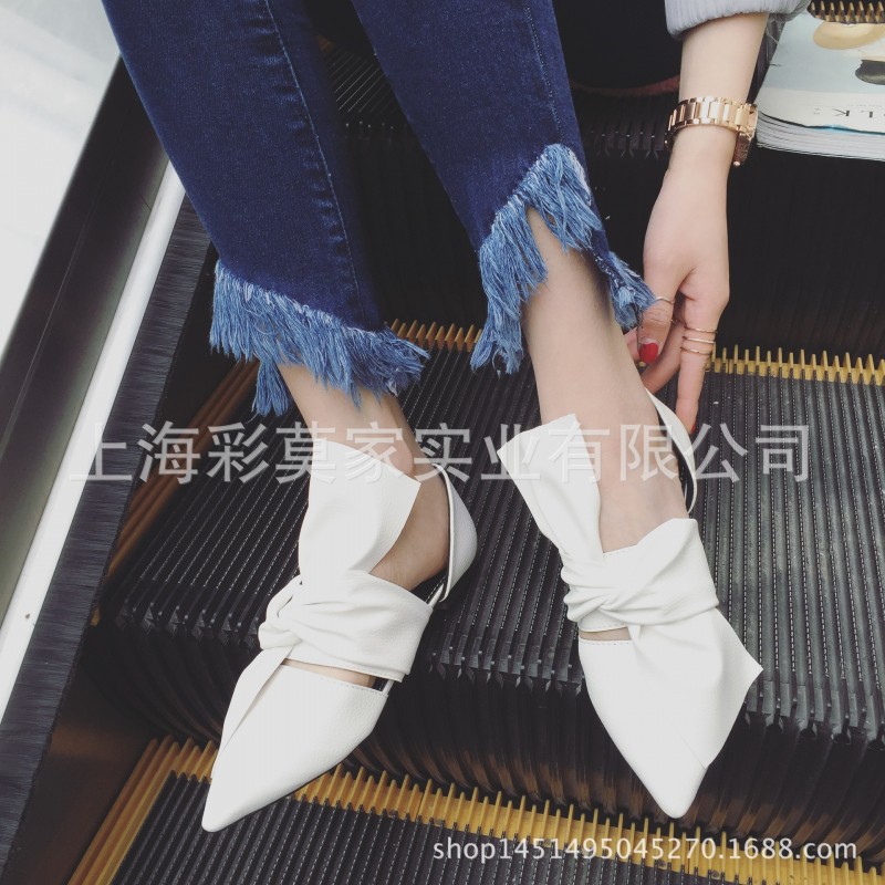 2016春夏季新款潮流百搭性感時尚蝴蝶結女鞋工廠,批發,進口,代購