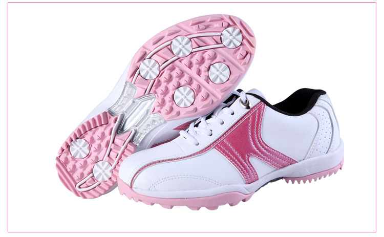 創盛高爾夫鞋 廠傢直銷高品質高爾夫鞋  女款 白粉色批發・進口・工廠・代買・代購