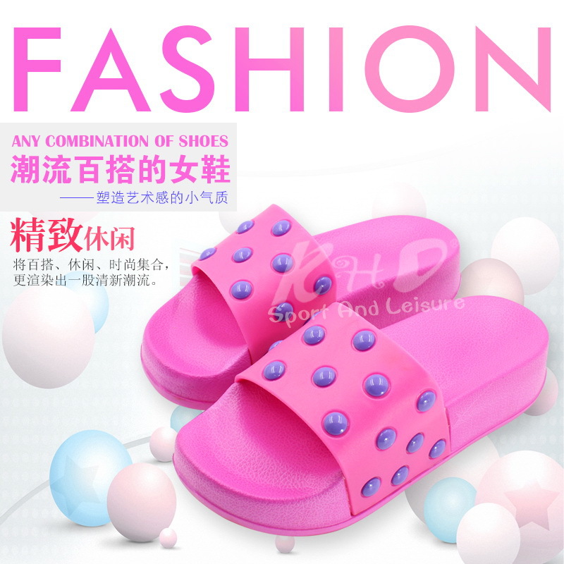 KHD品牌防滑沙灘鞋平底女拖厚底拖鞋女夏沙灘拖鞋坡跟拖鞋工廠,批發,進口,代購