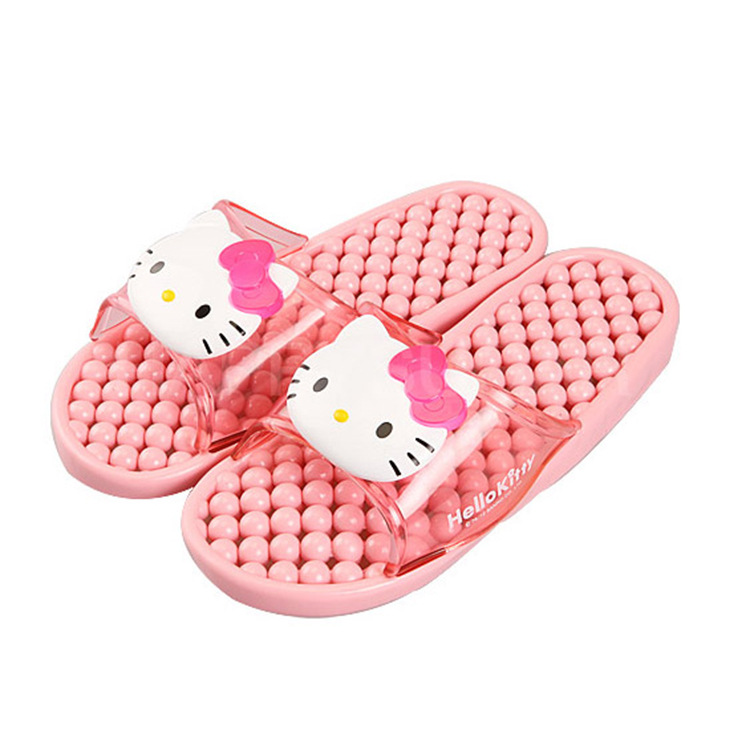 韓國正品 hello kitty 凱蒂貓 浴室拖鞋 漏水防滑按摩拖鞋工廠,批發,進口,代購